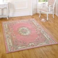 Chinese Rugs - 510 Aubusson Full Cut in Pink