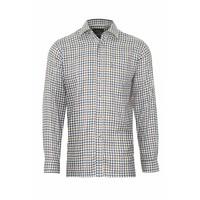 Champion Mens York Country Style Casual Check Long Sleeved Shirt 3075