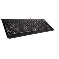 Cherry JK-0800PN-2- - KC 1000, Keyboard (NORDIC) - Black, USB, 1.8m - Warranty: 2Y