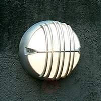 Chip tondo - outdoor wall lamp shock-proof grey