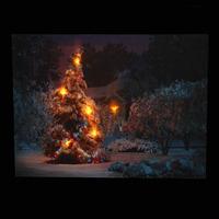 Christmas Tree LED Canvas