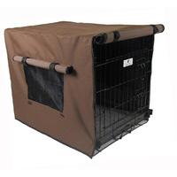 Chocolate Brown Waterproof Dog Crate Covers