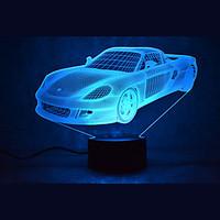 christmas car touch dimming 3d led night light 7colorful decoration at ...