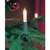 Christmas light set, shaft candles15 clear bulbs230Vgreen cable