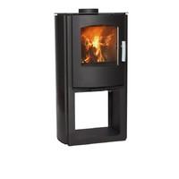 churchill 8 se convection stove with logstore