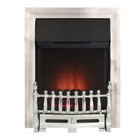 Chrome Blenheim Electric Inset Electric Fire, From Axon