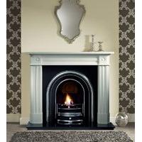 chiswick agean limestone fireplace package with jubilee cast