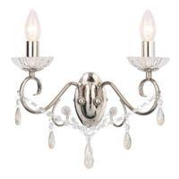 Chesworth Chandelier Polished Nickel Wall Light