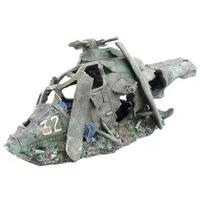 cheeko aqua dreamscapes helicopter wreckage 77cm