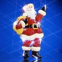 Cheerful Santa Claus LED table decoration