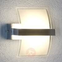 chrome plated waban led wall light