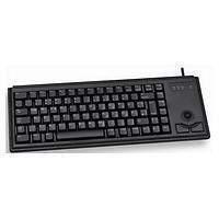Cherry G84-4400 Compact Ultra Slim Trackball Keyboard Usb (black)