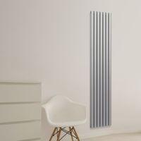 Chord Vertical Radiator Silver (H)2000 mm (W)345 mm