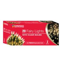 Christmas Workshop 20 Shadeless Clear Fairy Lights Box