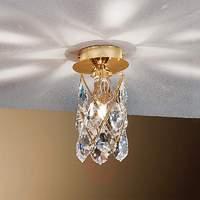 Charlene Crystal Ceiling Light Gold-Plated
