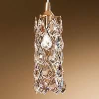 Charlene Hanging Light Gold-Plated with Crystals