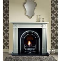 chiswick agean limestone fireplace package with jubilee cast iron fire ...