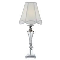 CHR4238 Christophe Table Lamp With Decorated Trim Shade