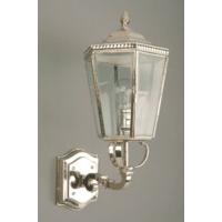 Chelsea N433 Solid Brass Nickel Plated Outdoor Wall Lantern