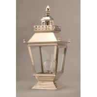 Chateau N501 Traditional Nickel Plated Solid Brass Outdoor Gate Lantern
