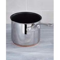 chefs collection copper bottom milk pan