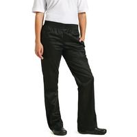 chef works womens basic baggy chefs trousers black xl