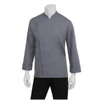 Chef Works Lansing Basic Unisex Chef Jacket Grey XS