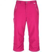 chaska capris dark cerise