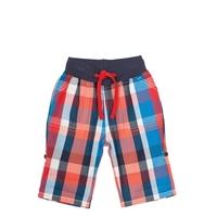 Check Roll Up Trousers