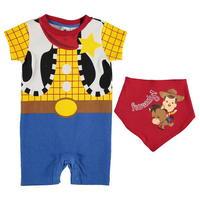 character short sleeve romper babies