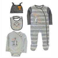 character 4 piece romper suit set baby