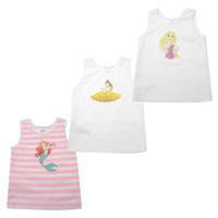 Character 3PK Vest Infants Unisex