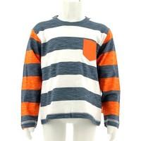 chicco 09047582 t shirt kid boyss long sleeve t shirt in orange