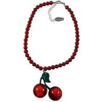 Cherry Skull Red Necklace