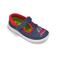 chipmunks denim nautical canvas shoe