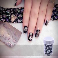 Christmas Snowflake Holographic Nail Foils Nail Art Transfer Sticker Paper