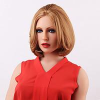Charming Short Straight BOB Style Lace Front Human Hair