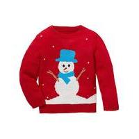 Christmas Snowman Knitted Jumper