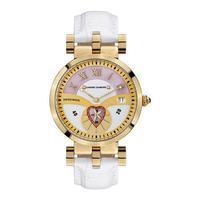 Chrono Diamond Swiss Damenuhr Feronia Ladies Watch, White