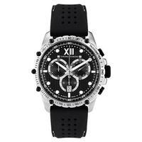 Chrono Diamond Swiss Herrenuhr Neelos Men\'s Watch, Black