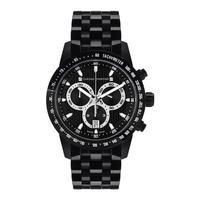 Chrono Diamond Swiss Herrenuhr Theseus Unisex Watch, Black