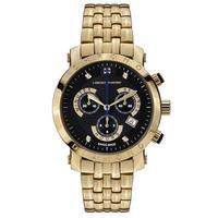 Chrono Diamond Swiss Herrenuhr Nestor Men\'s Watch, Gold