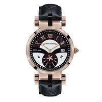 Chrono Diamond Swiss Damenuhr Feronia Ladies Watch, Black