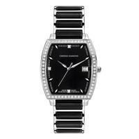 Chrono Diamond Swiss Damenuhr Leandra Ladies Watch, Black