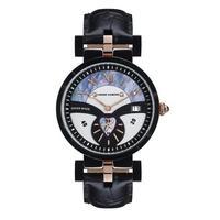 Chrono Diamond Swiss Damenuhr Feronia Ladies Watch, Black