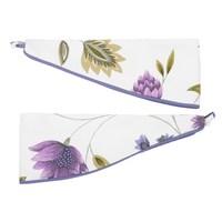 Charlotte Lavender Print Tiebacks (Pair)