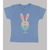 children shirt bunny cup (model 1)