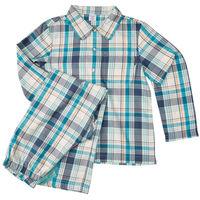 checked kids pyjamas blue quality kids boys girls