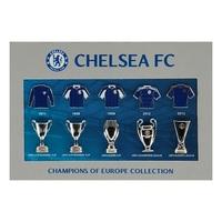 chelsea champions of europe pin badge collector set