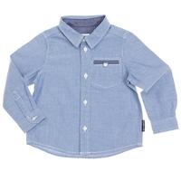 Chambray Baby Shirt - Blue quality kids boys girls